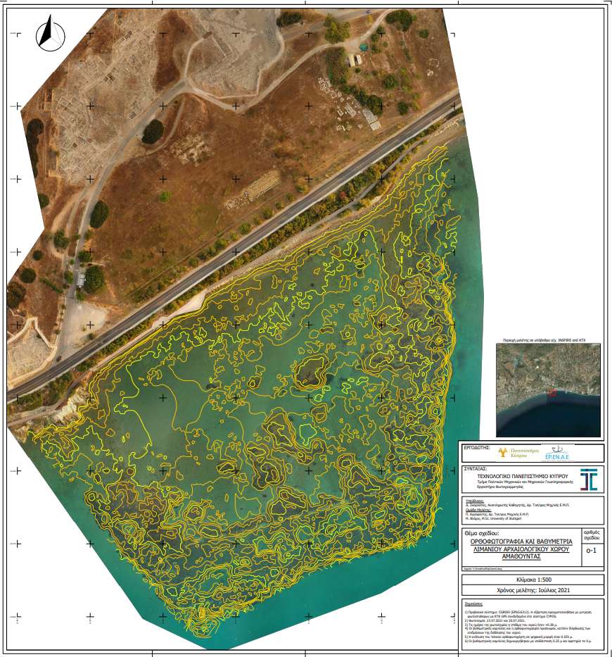 Archaeological mapping, Cyprus (Amathus)